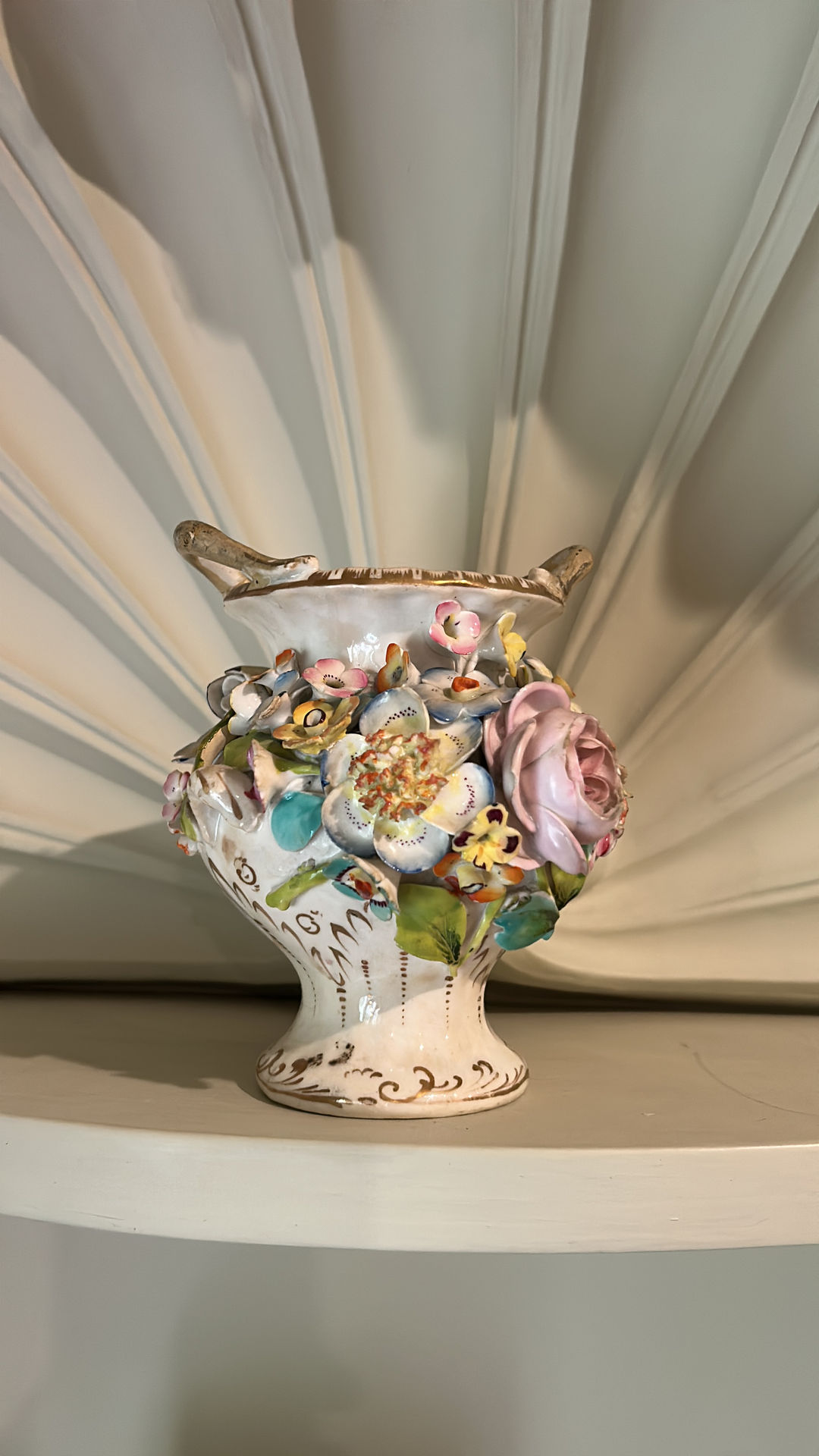 Capodimonte Porcelain Vase