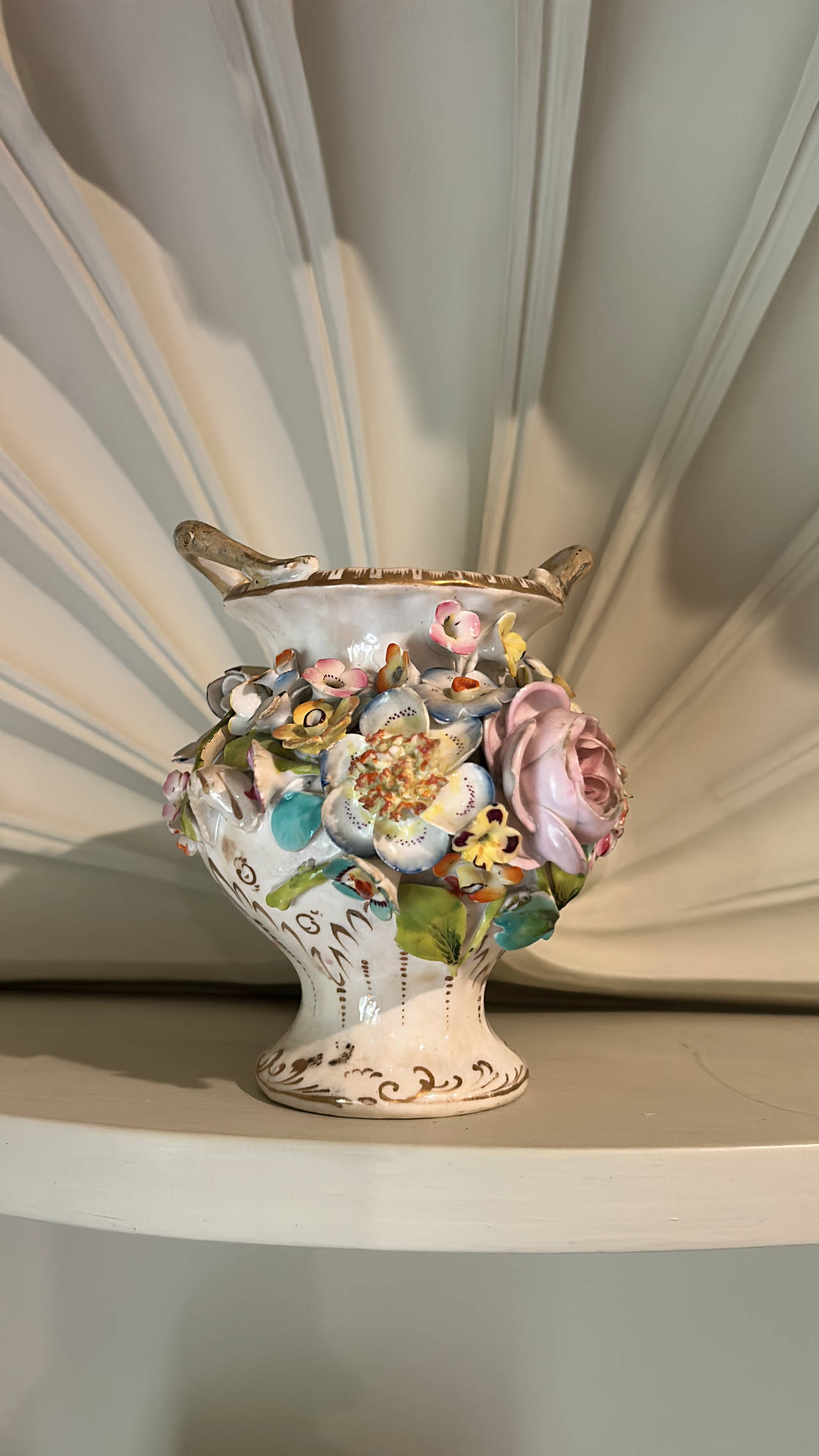 Capodimonte Porcelain Vase