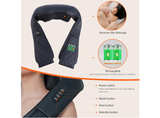 Back and Neck Massager,Shiatsu Back Massager with Heat,Cordless Portable Kneadin - Image 4