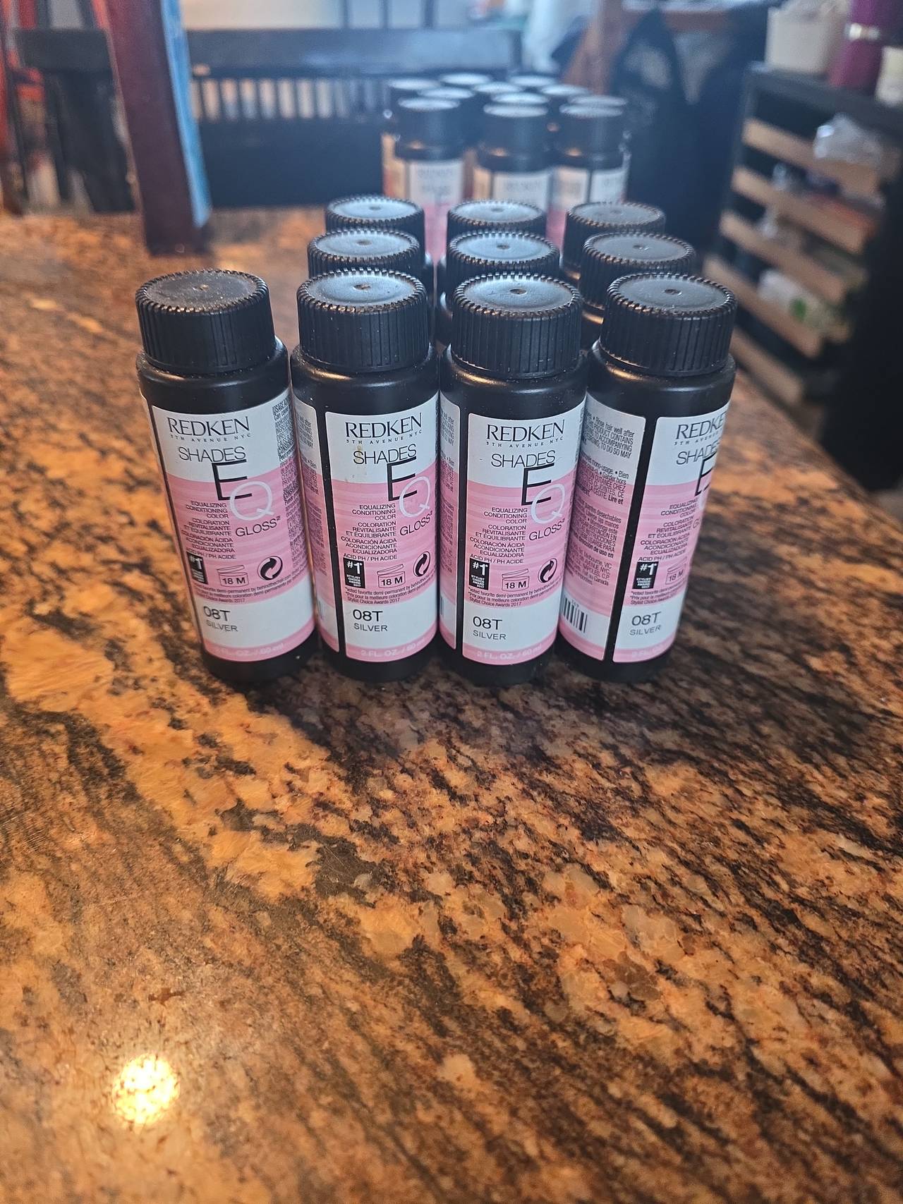 10 pcs Redken Shades EQ Gloss 08T Silver
