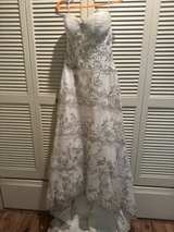 Custom Size 2-4 Bella Donna Ivory Strapless Beaded Mermaid Wedding Dress - Image 1