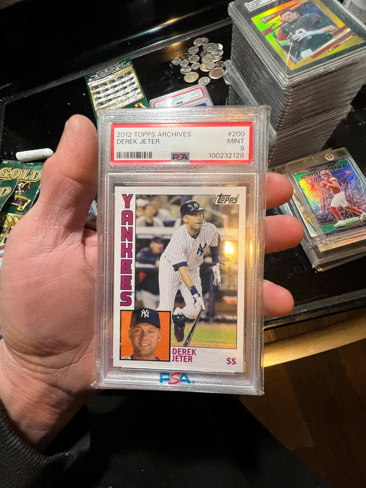 2012 Topps Archives Derek Jeter #200 PSA 9