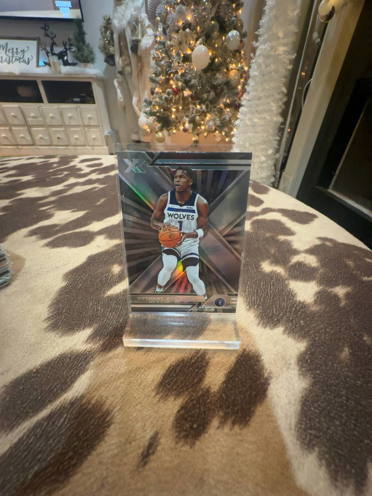 Panini Chronicles XR Anthony Edwards #394 Rookie Card