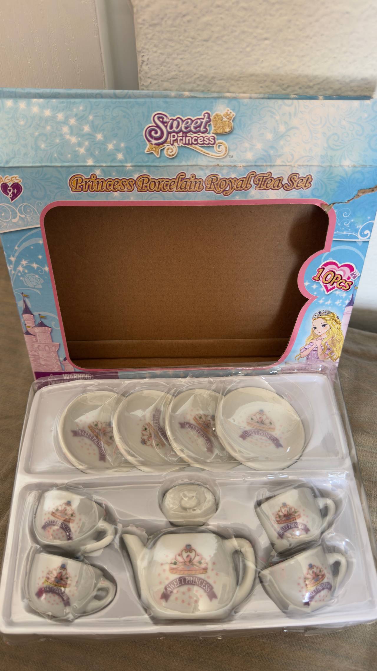 Sweet Princess Porcelain Royal Tea Set
