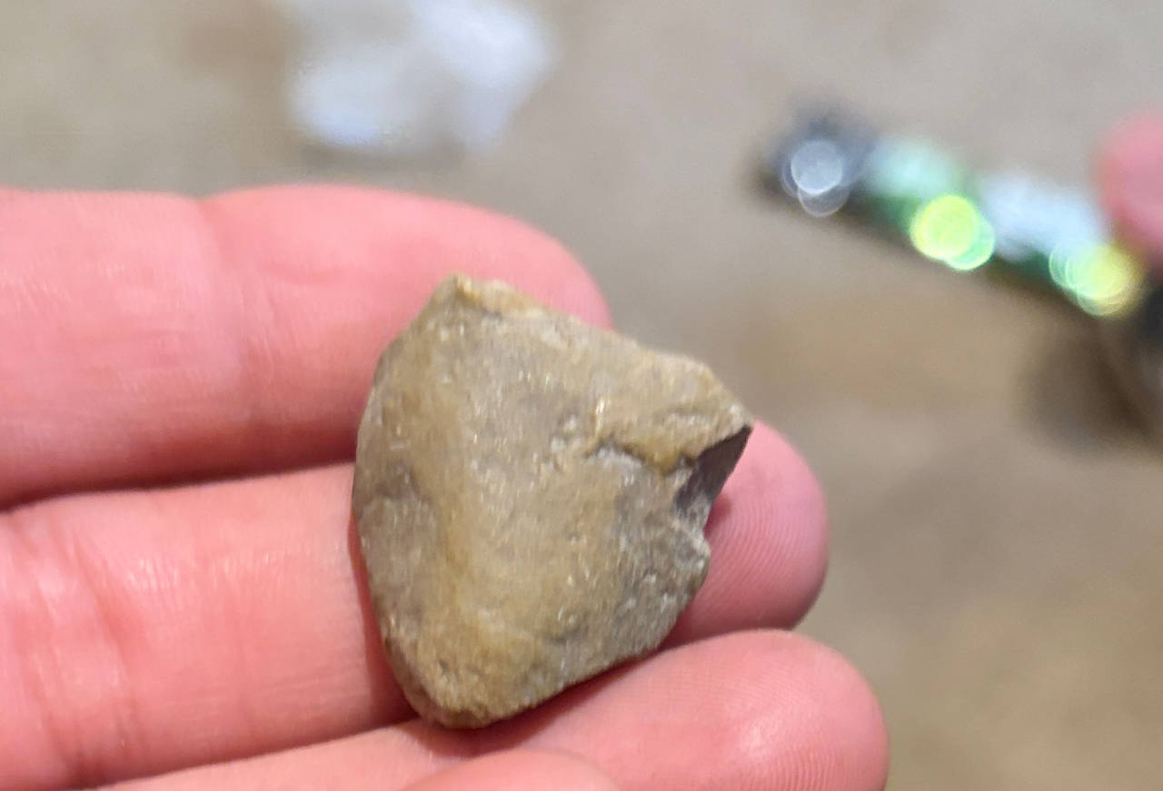 Stone Arrowhead Artifact