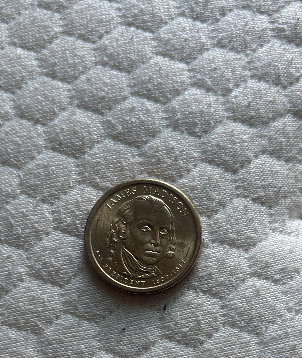 James Madison Presidential $1 Coin