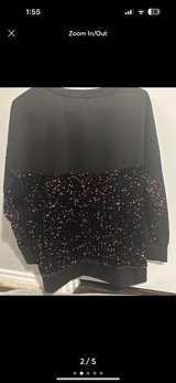 Black Crewneck Sweatshirt - Image 2