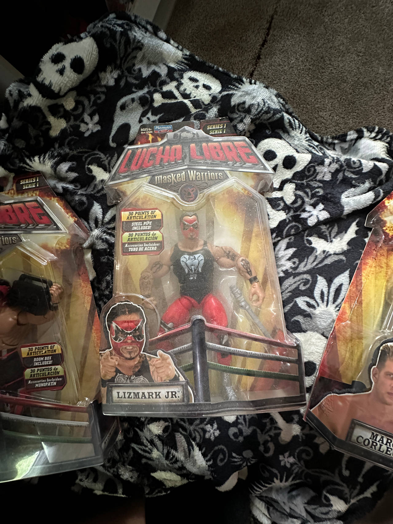 Lucha Libre Masked Warriors Lizmark Jr. Action Figure