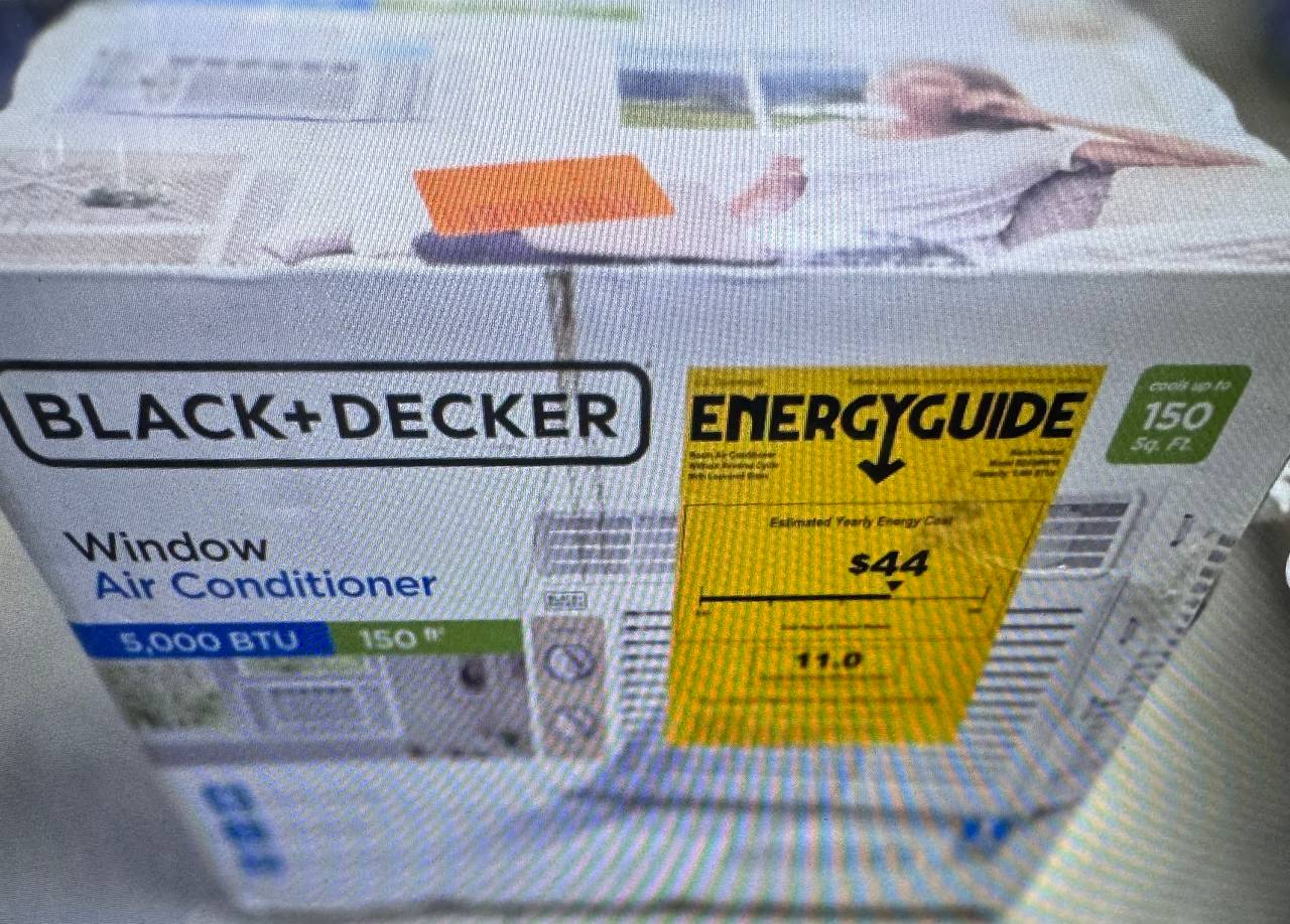 BLACK+DECKER 5,000 BTU Window Air Conditioner