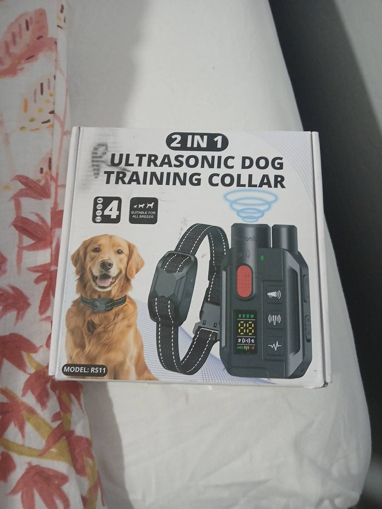 RS11 2 in 1 Ultrasonic Dog Training Collar