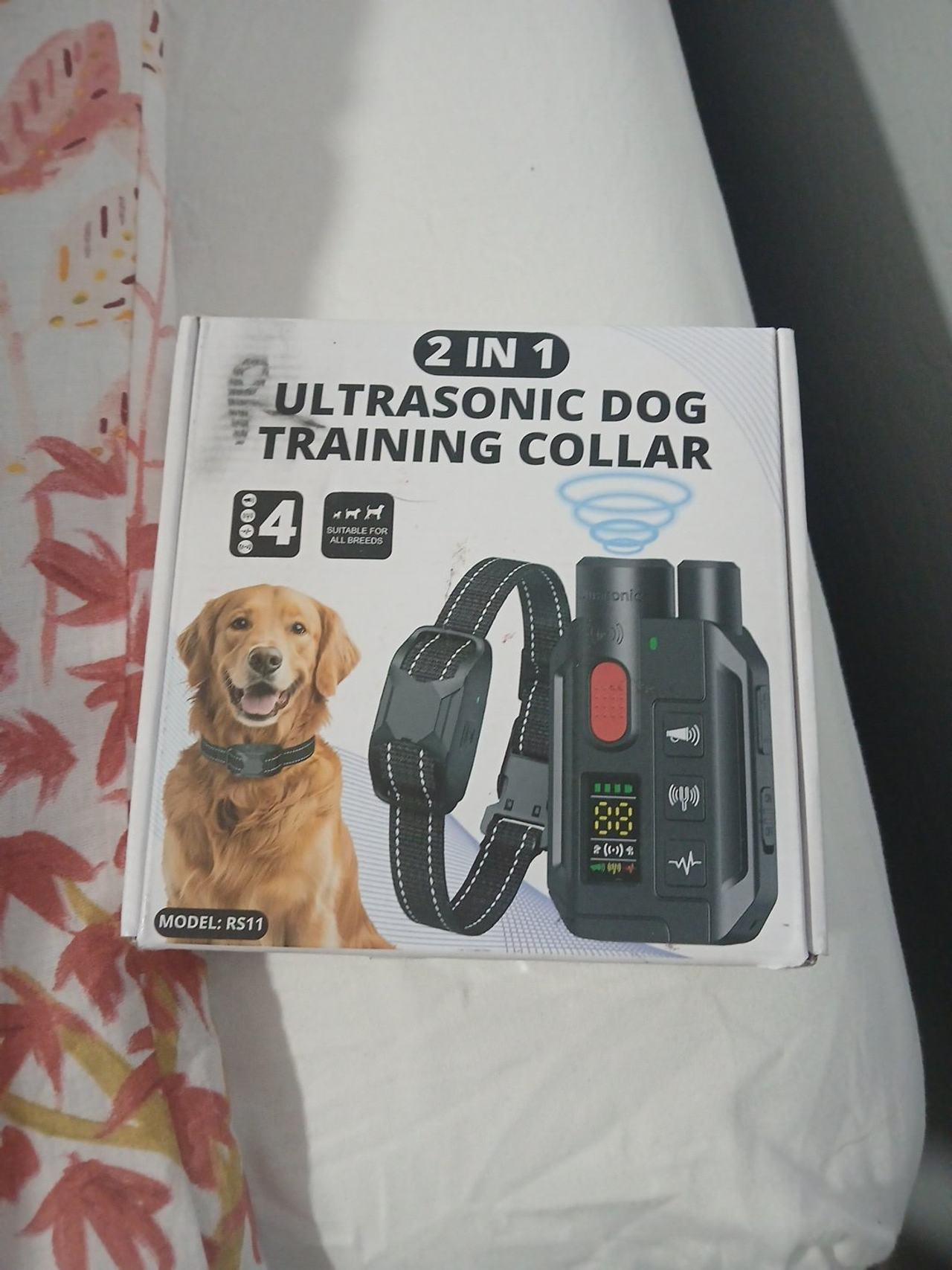 RS11 2 in 1 Ultrasonic Dog Training Collar