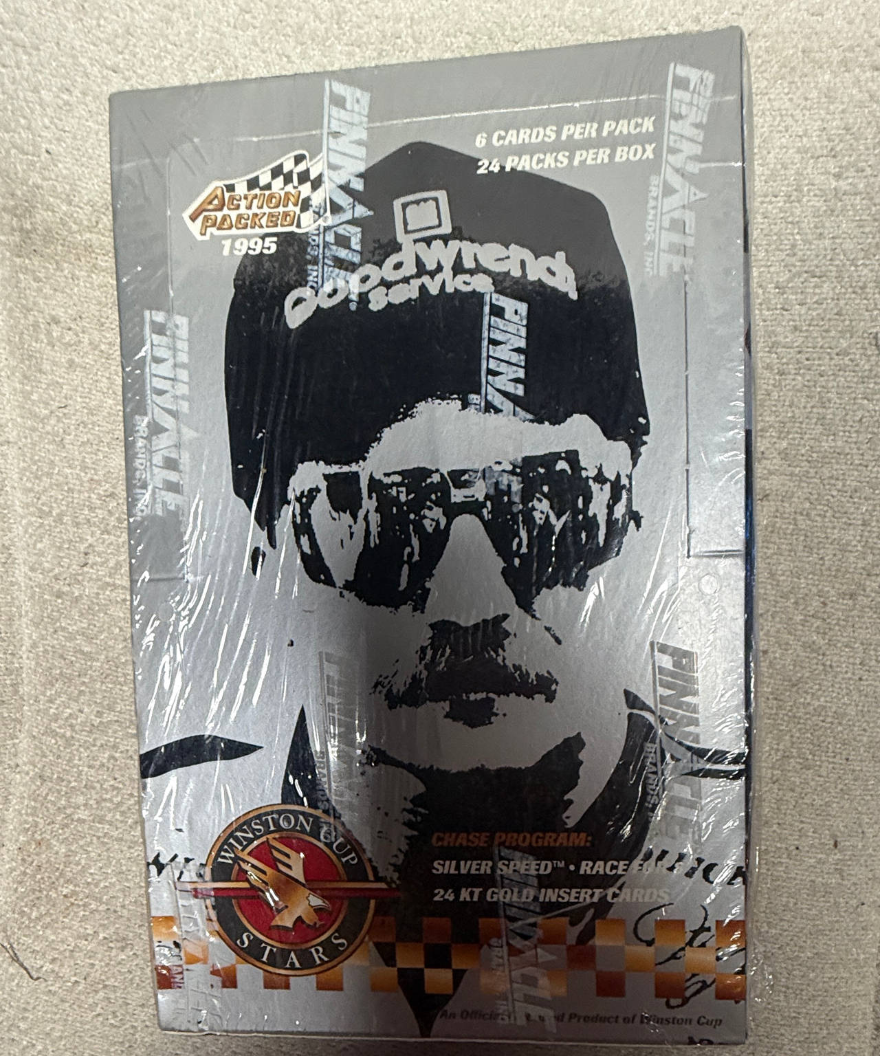 1995 Action Packed Winston Cup Stars Racing Hobby Box