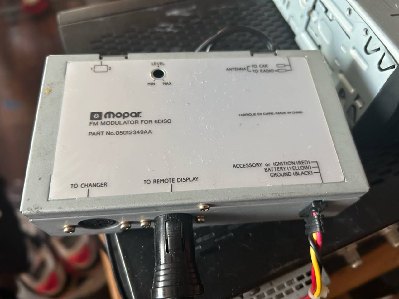 Mopar CD Changer 82202292