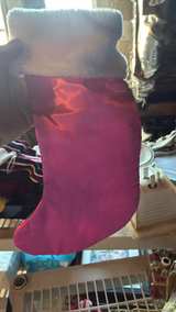 Barbie Pink Satin Christmas Stocking - Image 2