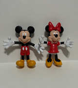 Disney Mickey and Minnie Mouse Poseable Figures Set - Image 1