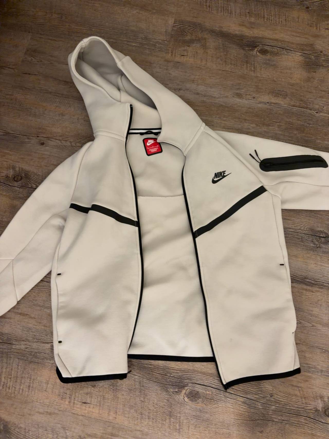 Nike Sportswear Tech Fleece Windrunner Hoodie Light Orewood/Black