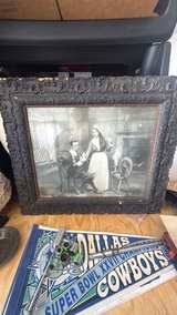 2 Antique Pastoral Scene Framed Print - Image 2