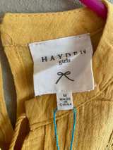 Hayden Los Angeles Kids Yellow Pom Pom Dress - Image 2