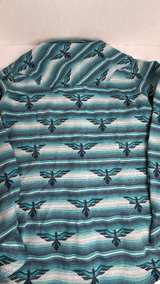 Ariat Real Women's Southwestern Print Snap Shirt small - Image 6