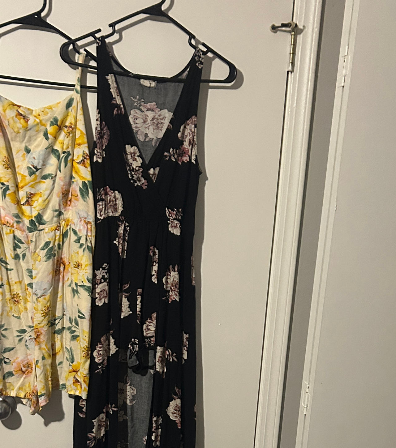 Floral High-Low Maxi Dress