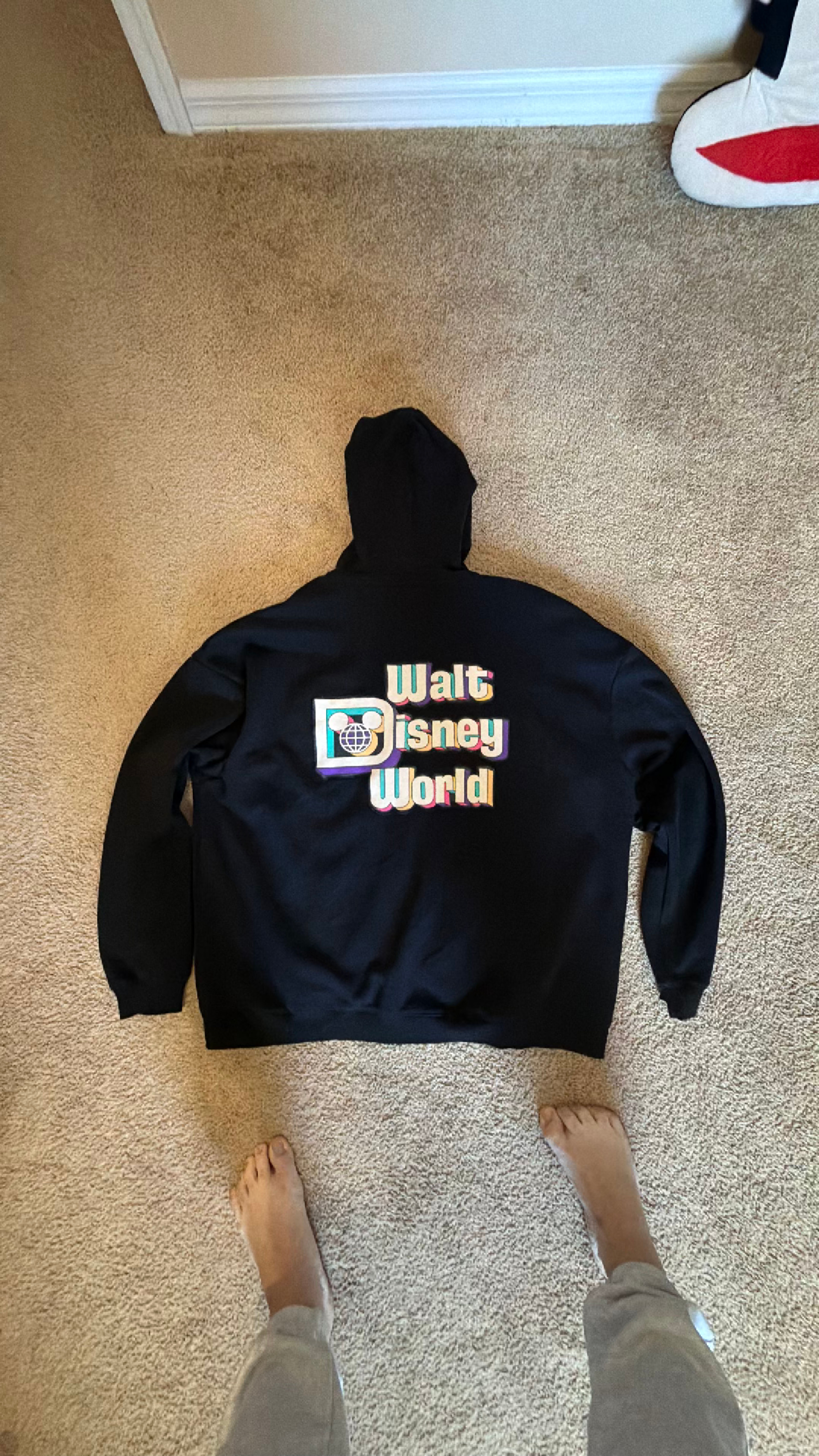 Walt Disney World Retro Logo Hoodie XL - Image 2