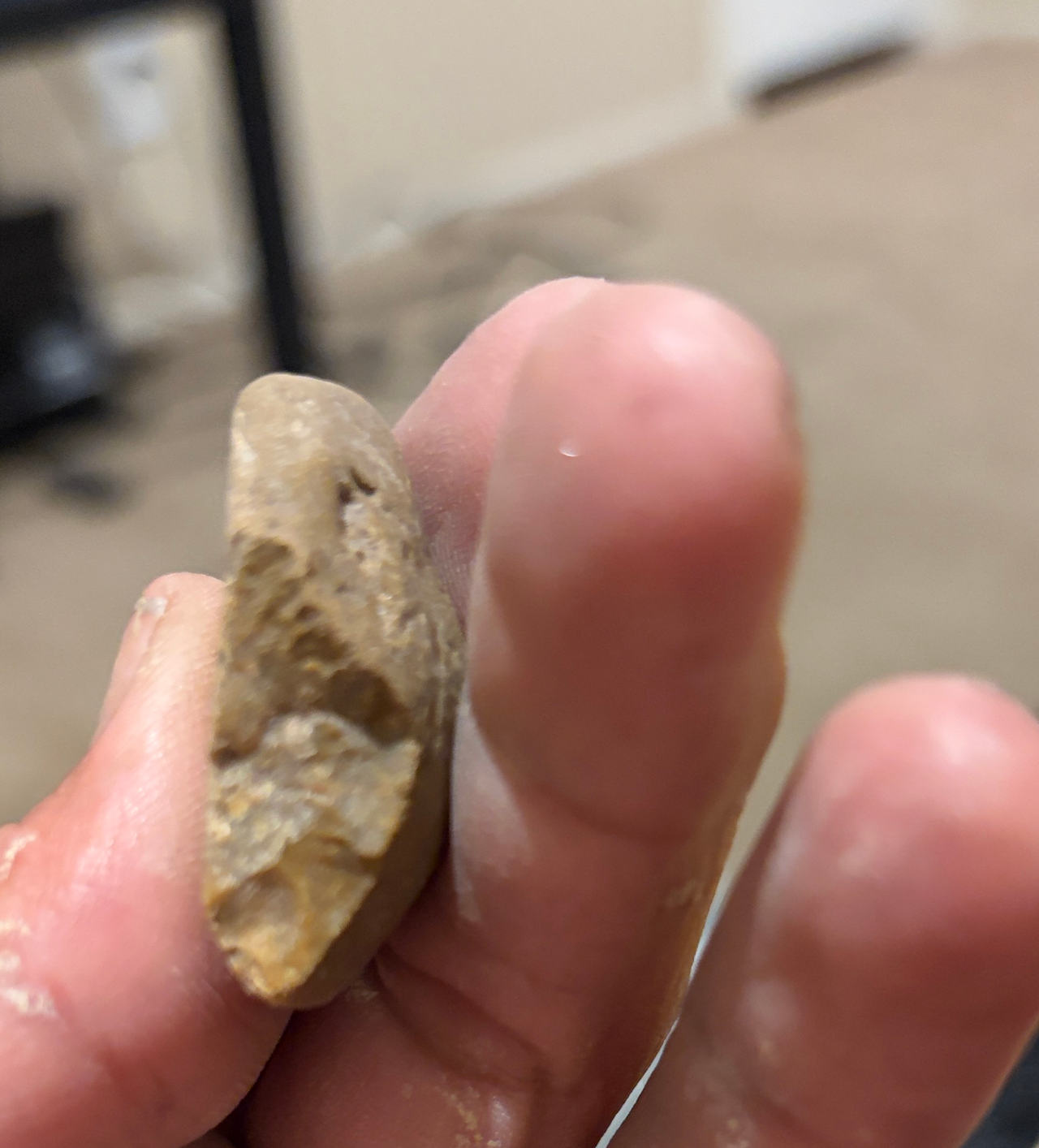 Native American Stone Scraper Artifact