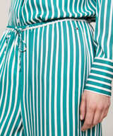 TOMMY HILFIGER SIZE 14-16 NWT
Striped Wide-Leg Pants RRP $199 - Image 2