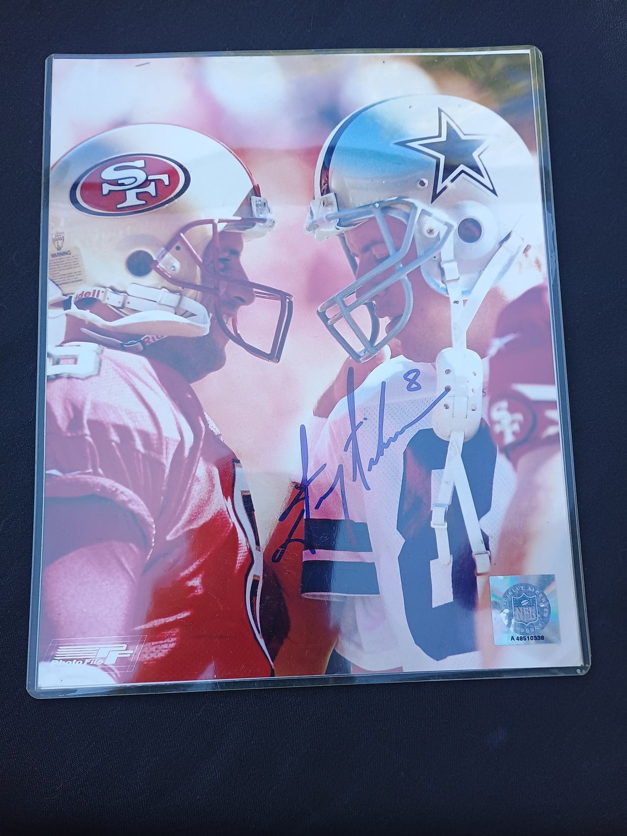 Troy Aikman Autographed 8x10 Photo vs San Francisco 49ers