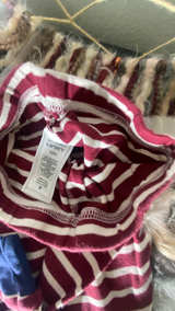 Striped Baby Leggings and Arm Warmers Set - Image 2