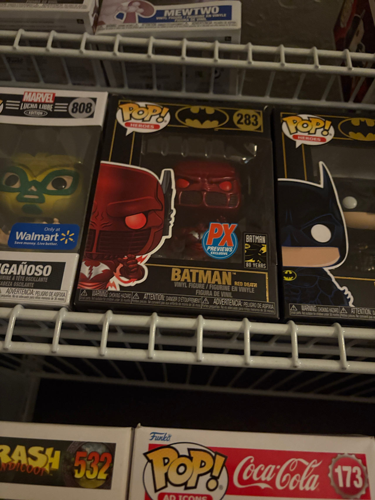 Funko Pop! Heroes Batman Red Death PX Previews Exclusive