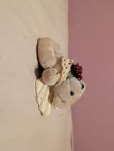 Russ Berrie Angel Bear Plush Ornament - Image 1