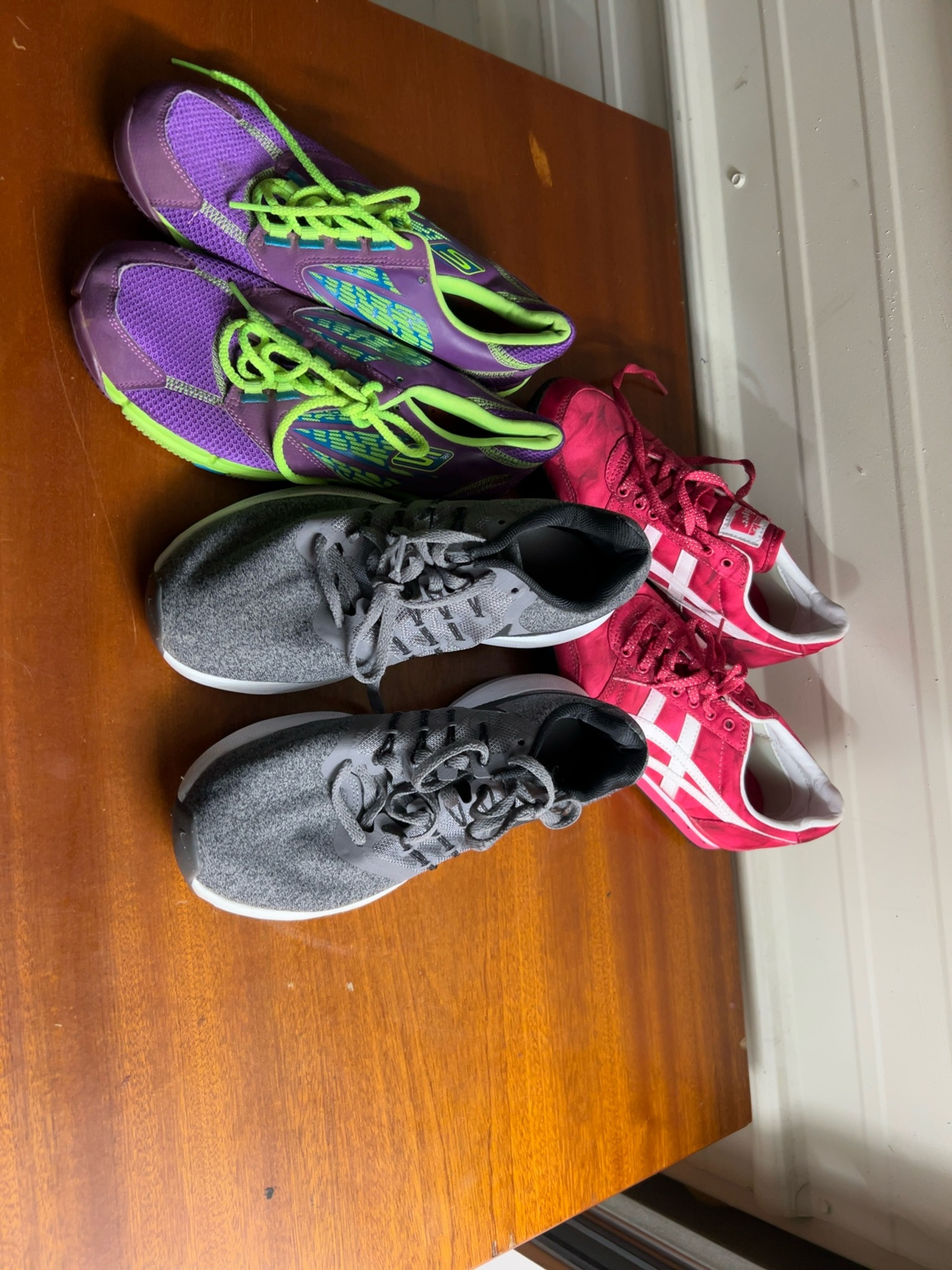 Nike Women's Running Shoes Size 6.5  3 pairs