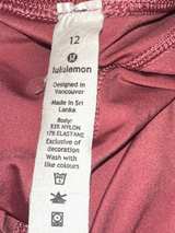 lululemon Fast and Free High-Rise Tight 25" Pockets Size 12 - Image 5