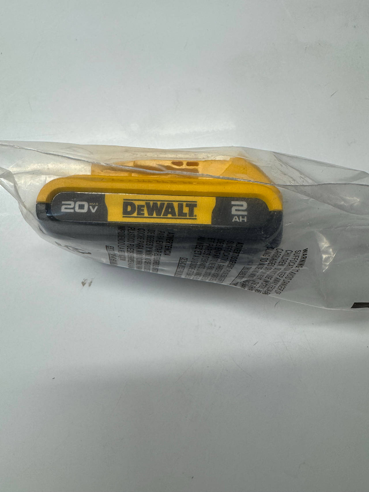 New DEWALT 20V MAX 2.0Ah Lithium Ion Battery Pack