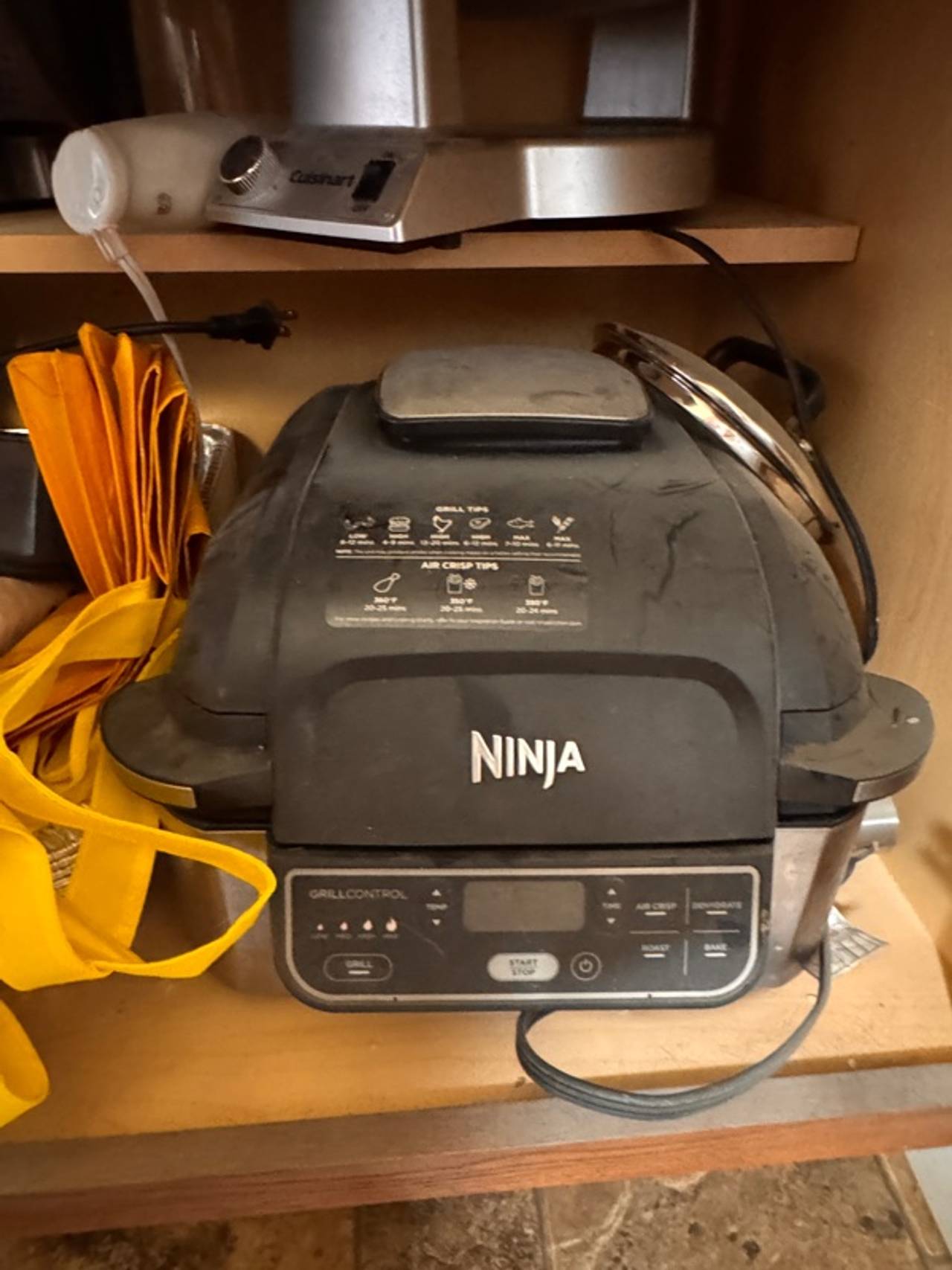 Ninja Foodi 4-in-1 Indoor Grill Black