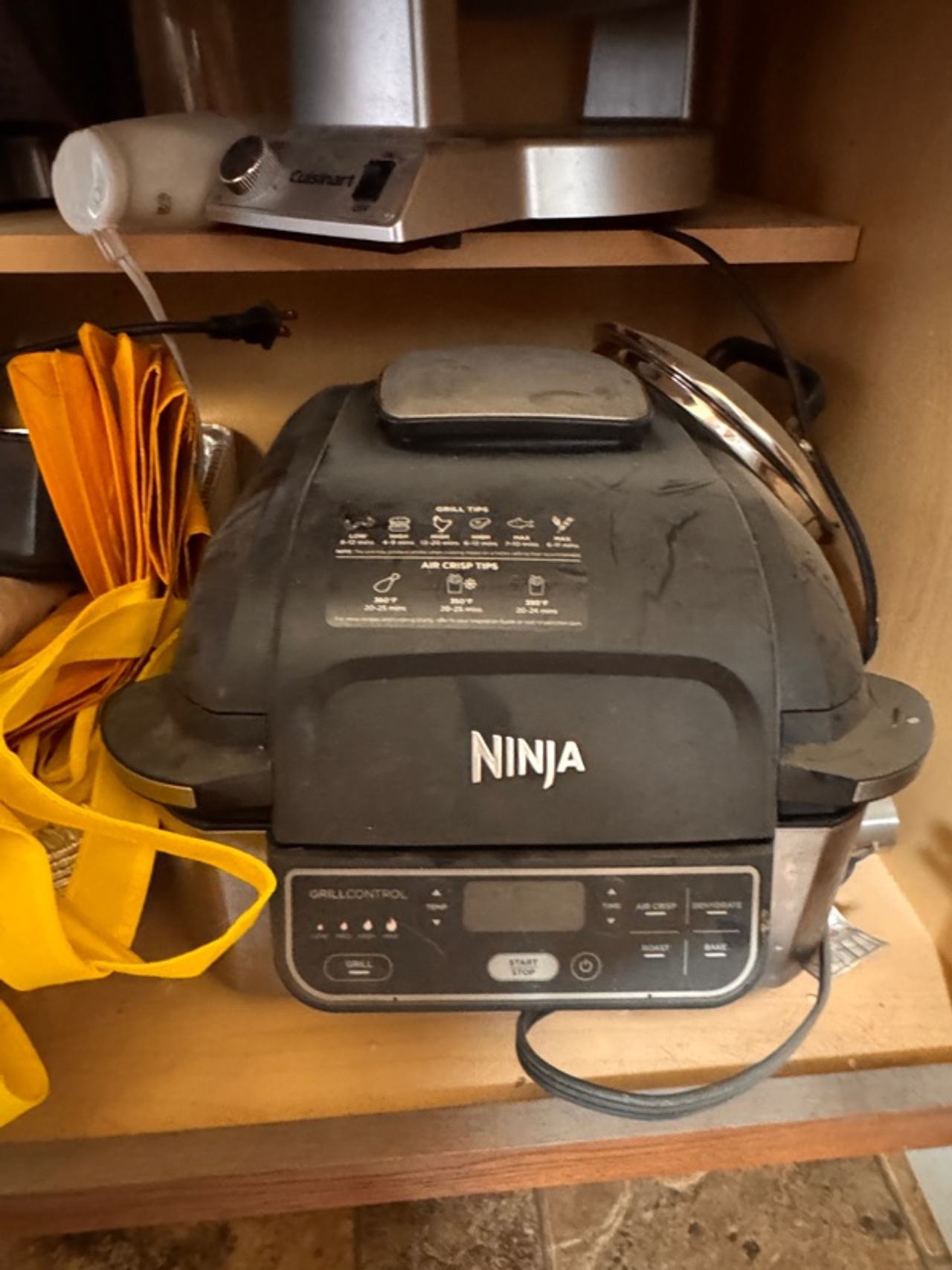 Ninja Foodi 4-in-1 Indoor Grill Black