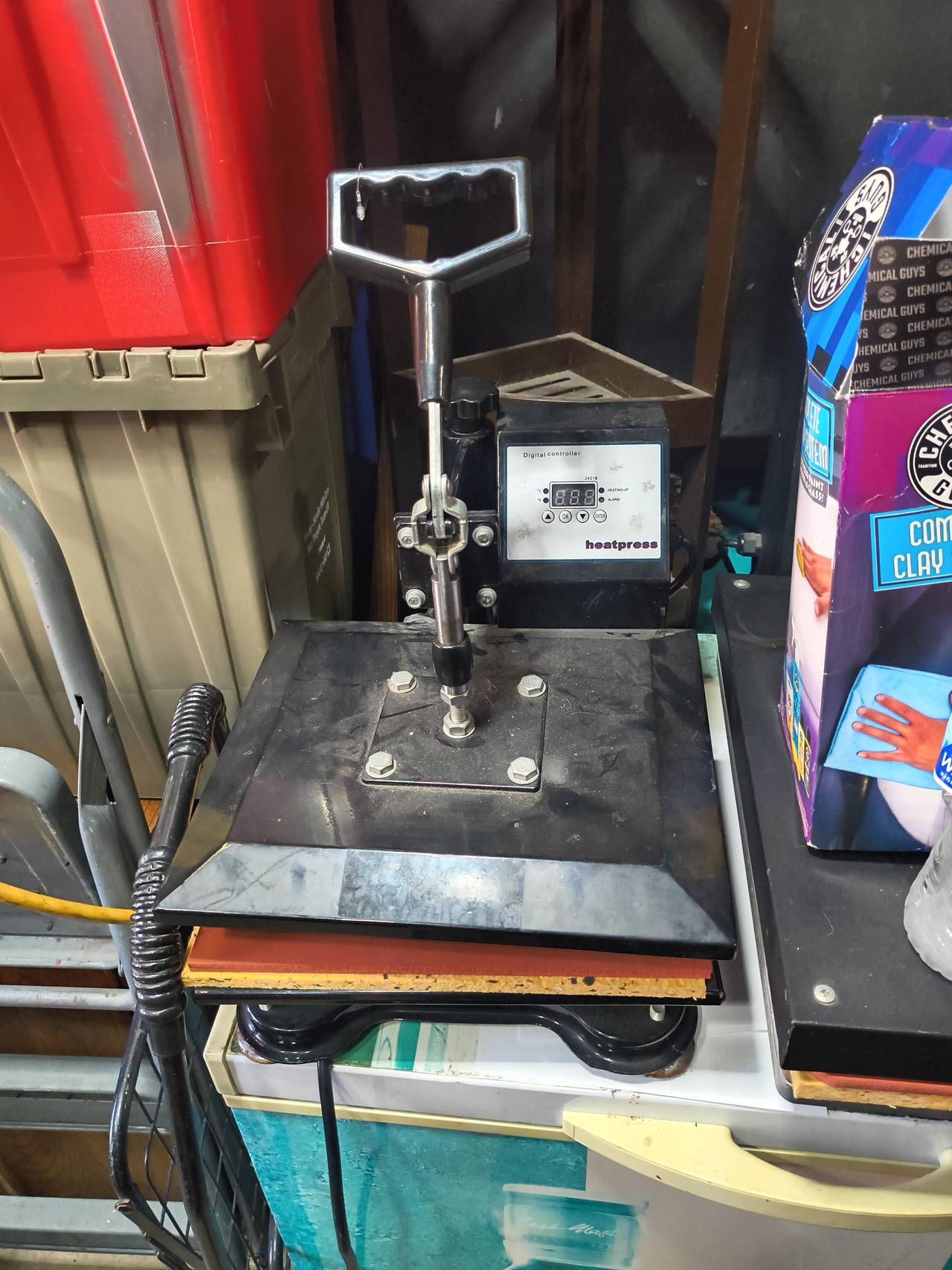 Digital Swing Away Heat Press Machine