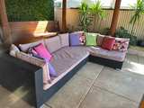 Outdoor Wicker Corner Lounge/Day Bed - Image 8
