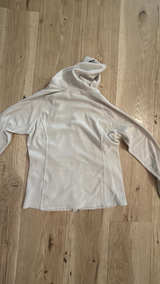 The North Face Women's Full Zip Fleece Hoodie - Ivory White - Image 2