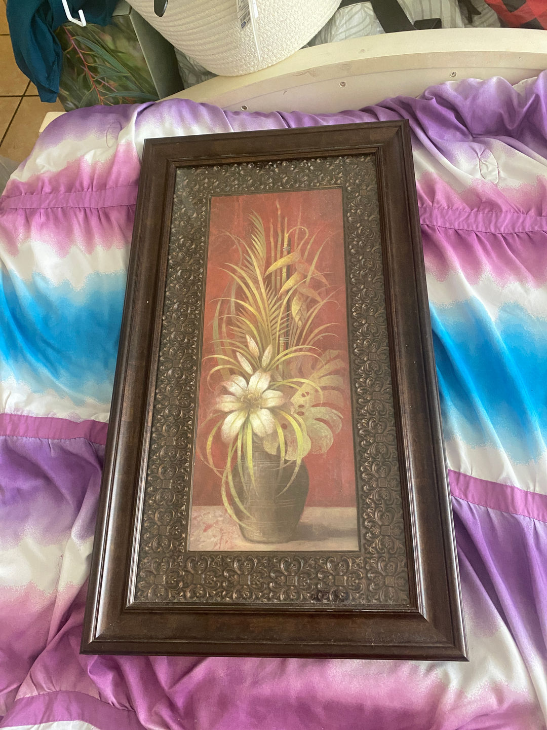Framed Floral Wall Art