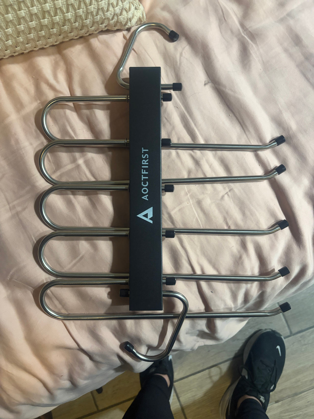 AOCTFIRST 5-in-1 S-Type Pants Hanger-SET OF 4