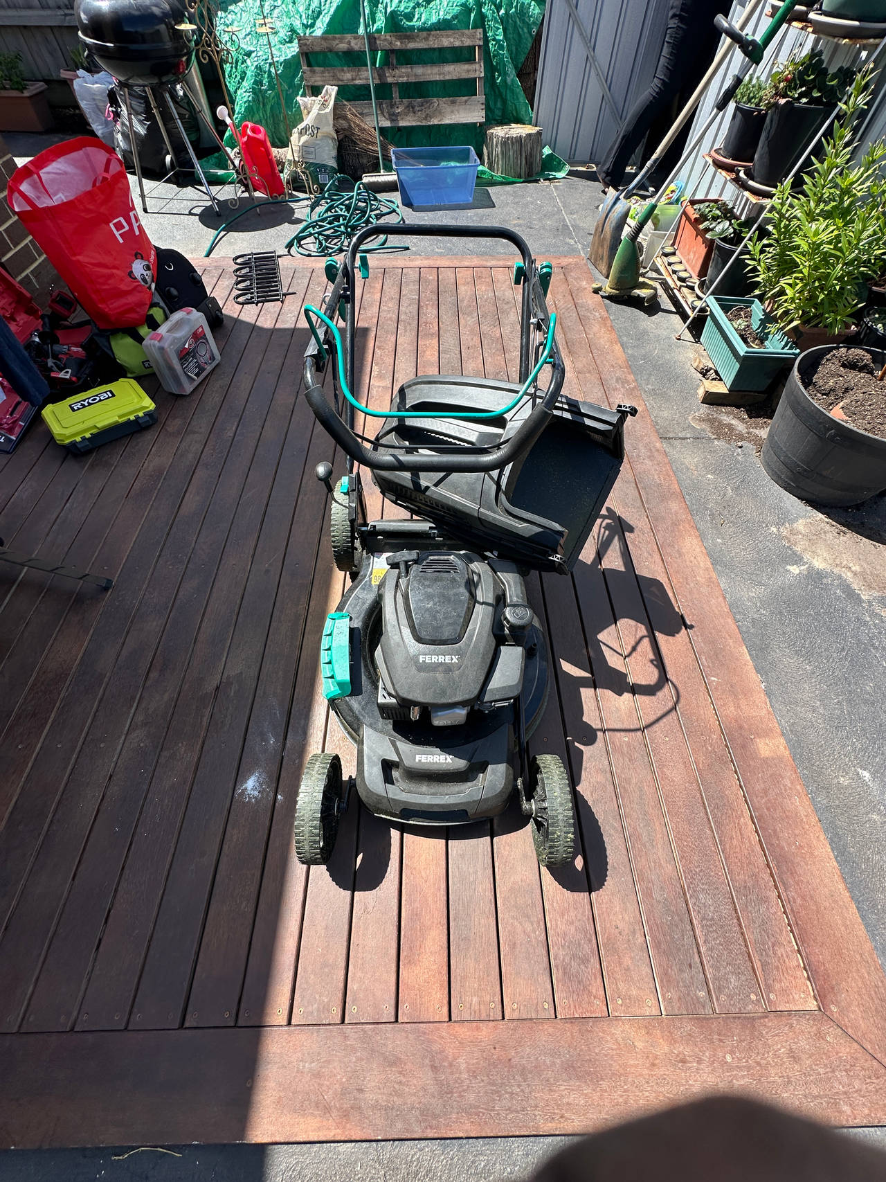 Ferrex 141cc Petrol Lawn Mower