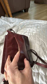 Brahmin Leather Crossbody Bag with Croc Embossing - Image 5