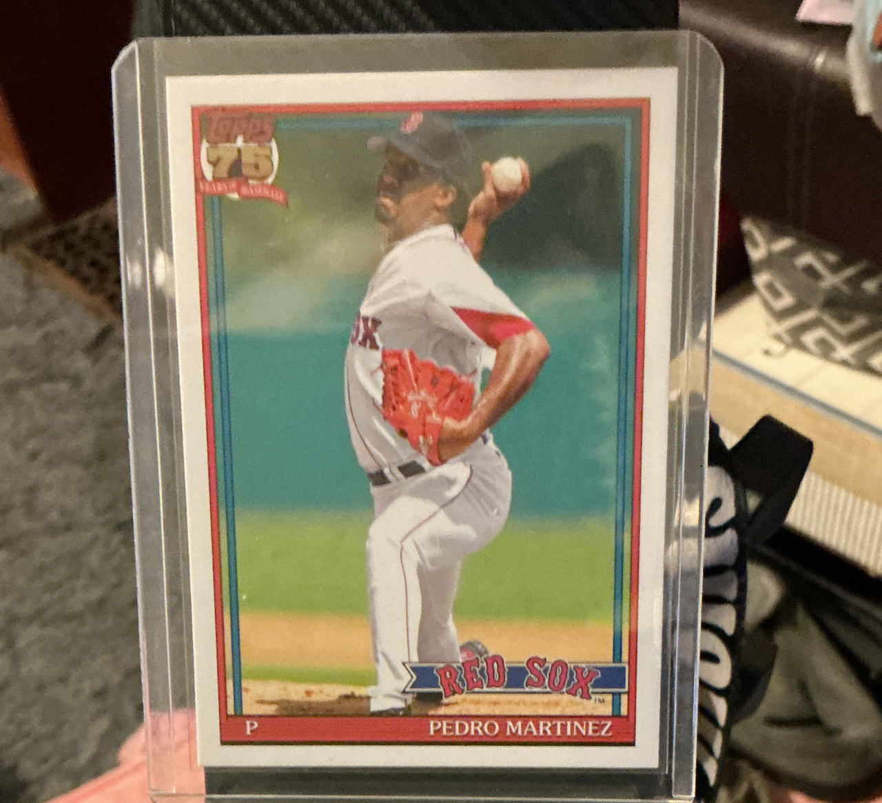 2021 Topps 75th Anniversary Pedro Martinez Baseball Card