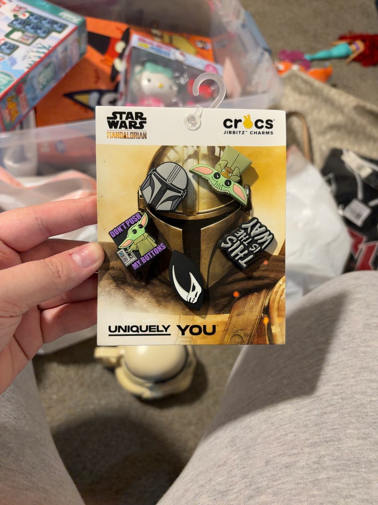 Crocs Disney's The Mandalorian Jibbitz Shoe Charms 5-Pack
