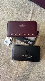 London Fog Sophia Studded Tote Bag with Matching Wallet - Image 4