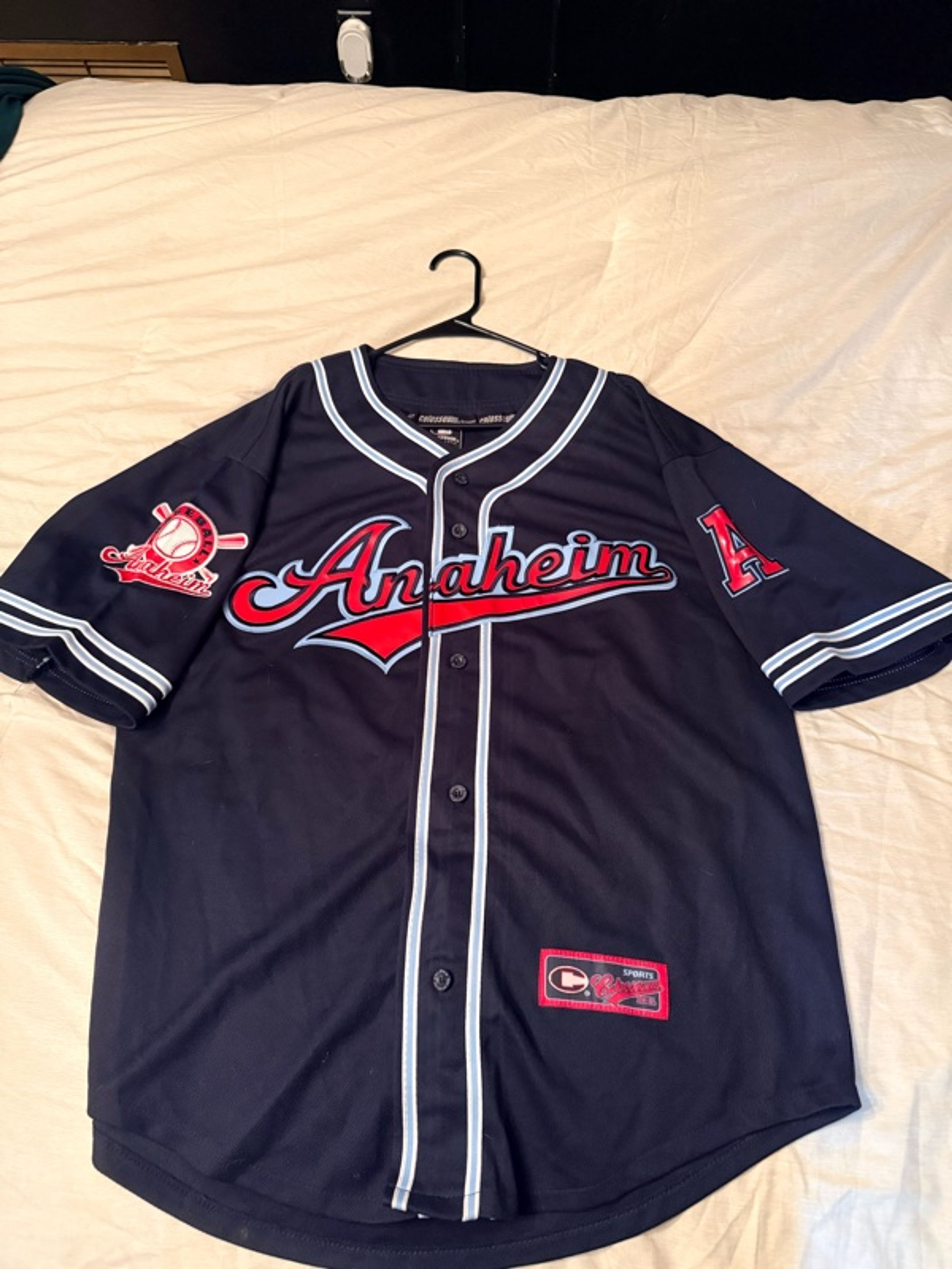 
Vintage Colosseum Los Angeles Anaheim Baseball Jersey
