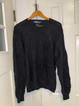 Ralph Lauren Polo Black Knit Sweater Crewneck Large - Image 1
