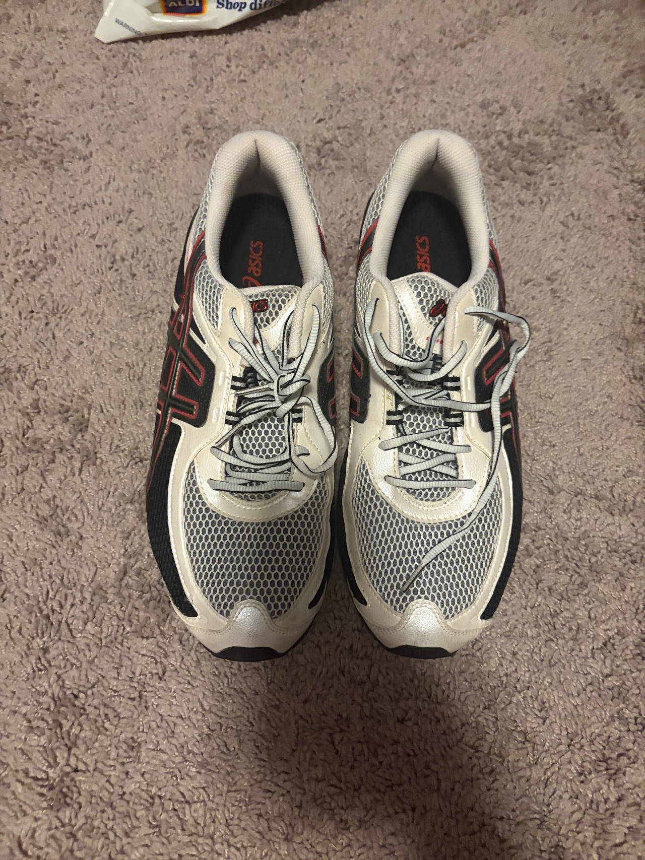 ASICS Gel-1130 White Black Red