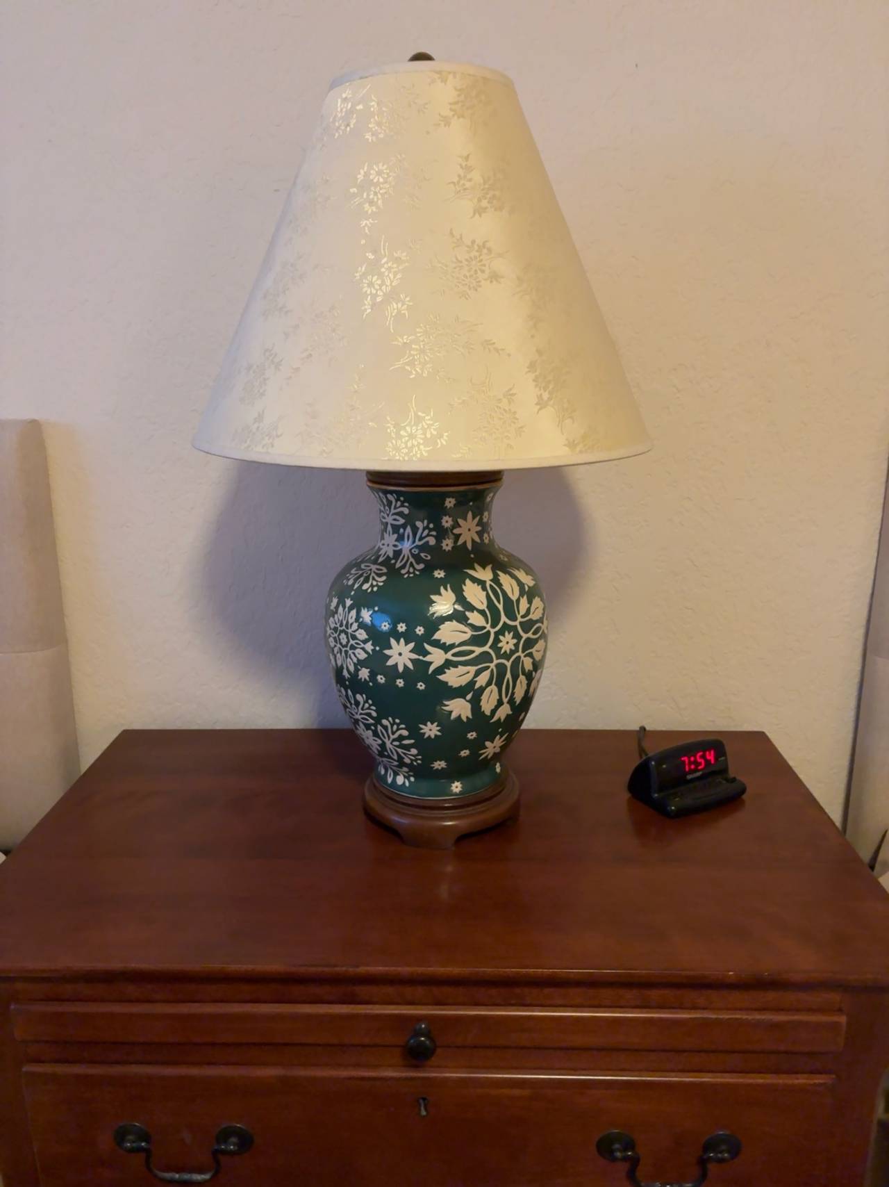 Ceramic White Vase Lamp Base